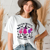 Halloween Witch Cocktail Club Drinken Tri-Blend Shirt