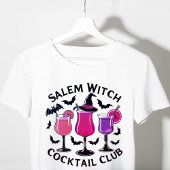 Halloween Witch Cocktail Club Drinken Tri-Blend Shirt