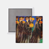 Halloween Witch College Graduates Magneet (Voorkant / Achterkant)