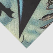  Halloween Witch Comics Tissuepapier (Detail)