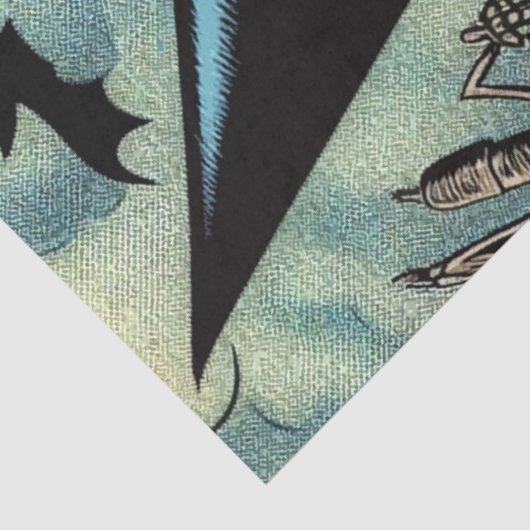  Halloween Witch Comics Tissuepapier (Detail)