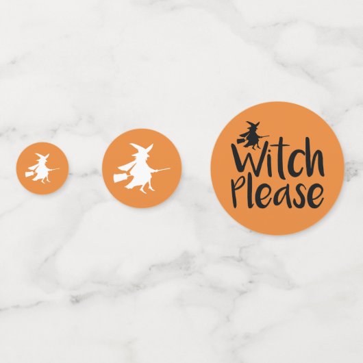 Halloween Witch Confetti (Voorkanten)