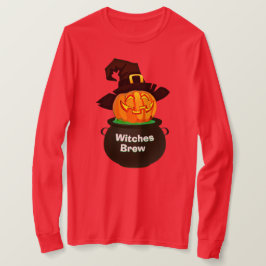 Halloween Witch Costume Fun Novelty WITCHES BREW T-shirt