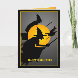 Halloween Witch Custom Kaart