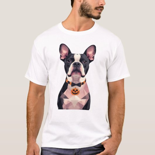 Halloween witch dog Classic T-Shirt (Voorkant)
