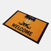 Halloween Witch Doormat Deurmat (Schuin)