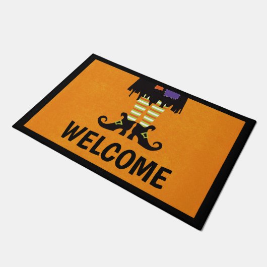 Halloween Witch Doormat Deurmat (Schuin)