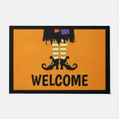 Halloween Witch Doormat Deurmat (Voorkant)