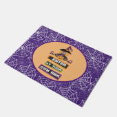 Halloween witch doormat of tapat deurmat (Schuin)