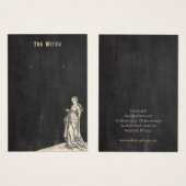 Halloween  Witch Earring Display Kaart (Voorkant /achterkant)