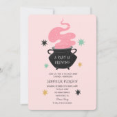 Halloween Witch Een Baby is het brouwen van Baby s Kaart (Voorkant)