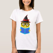 Halloween Witch Emoji Shirt voor leesventilatoren (Voorkant)