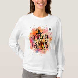 Halloween Witch en beroemd T-shirt