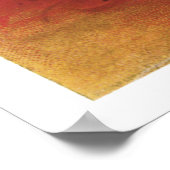 Halloween Witch en Cat Poster (Hoek)