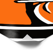  Halloween Witch en Owl Illustratie Poster (Hoek)