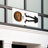 Halloween Witch en Pumpkin Spandoek (Buitenkant Gebouw)