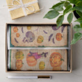 Halloween Witch en Skull Decoupage Tissuepapier (Geschenk)