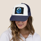 Halloween Witch en Skull Trucker Pet (In situ)
