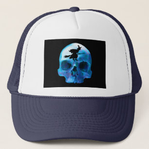 Halloween Witch en Skull Trucker Pet