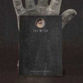 Halloween Witch Eye Earring Display Kaart