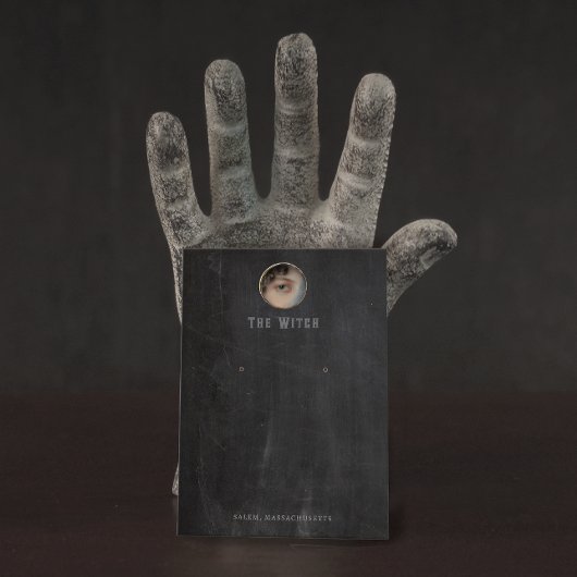 Halloween Witch Eye Earring Display Kaart