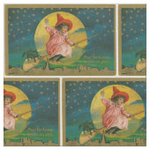  Halloween Witch Fabric Stof (Close Up)