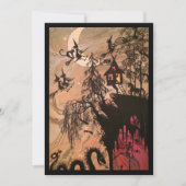 Halloween Witch Feestdagenkaart (Voorkant)