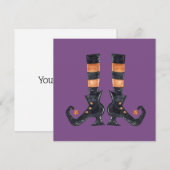 Halloween Witch Feet Gepersonaliseerd (Voorkant / Achterkant)