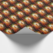 Halloween Witch Flight Cadeaupapier (Hoek)