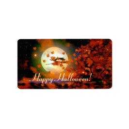 Halloween Witch Flight Etiket