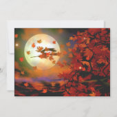 Halloween Witch Flight Kaart (Achterkant)