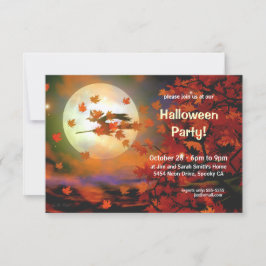 Halloween Witch Flight Kaart