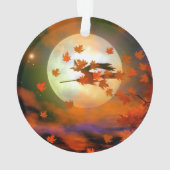 Halloween Witch Flight Ornament (achterkant)