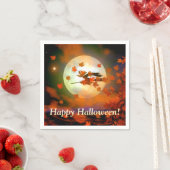 Halloween Witch Flight Servet (Insitu)