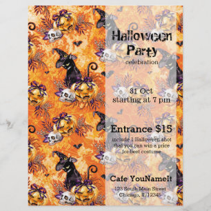 Halloween Witch Flyer