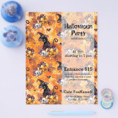Halloween Witch Flyer (Enkel)