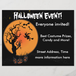 Halloween Witch Flyer