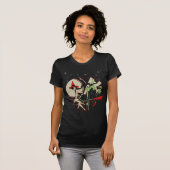 Halloween Witch Flying () T-shirt (Voorkant volledig)