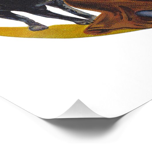  Halloween Witch Foto Afdruk (Hoek)