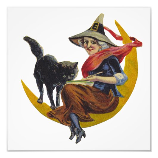  Halloween Witch Foto Afdruk (Voorkant)