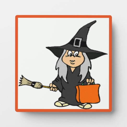 HALLOWEEN WITCH FOTOPLAAT (Voorkant)