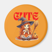 Halloween Witch Fun Magnet (Voorkant)
