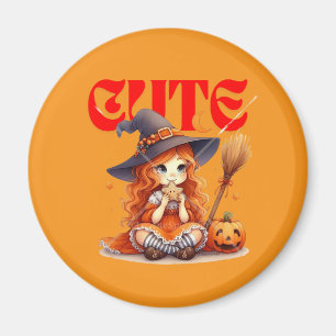 Halloween Witch Fun Magnet