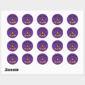Halloween Witch Fun Sticker (Vel)