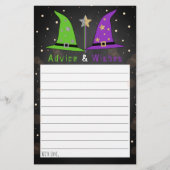 Halloween Witch Gender onthullen partijadvies (Voorkant)