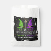 Halloween Witch Gender Reopenbaart zich Bedankzakje (Voorkant)