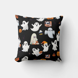 Halloween Witch Ghost Pattern Sierkussen