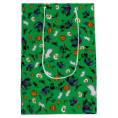 Halloween Witch Gift Bag Medium Cadeauzakje (Achterkant)