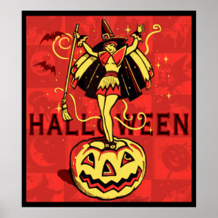 Halloween Witch Girl () Poster