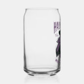 Halloween Witch Glass - Spooky Paarse Blikvorm Glas (Rechts)